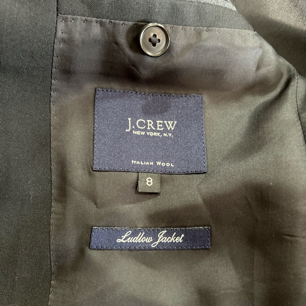 J.Crew Women’s Ludlow jacket Fabric made in Italy Super 120’s wool - Picture 4 of 7